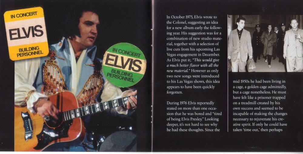 Elvis Presley Welcome To The Jungle The Last Farewell : Booklet 3